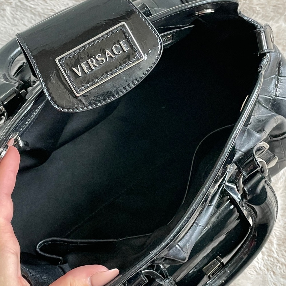 Versace Handbag Purse - Picture 10 of 15